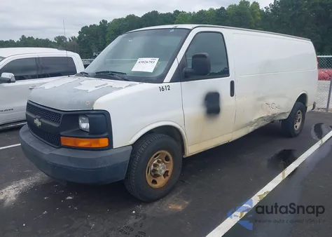 2008 Chevrolet Express Work Van из США, поврежденный, VIN 1GCGG29K381193101